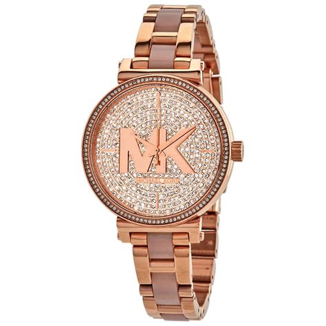 michael kors sofie rose gold